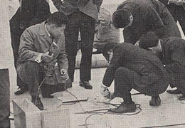 昭和40年頃の技術講習会風景